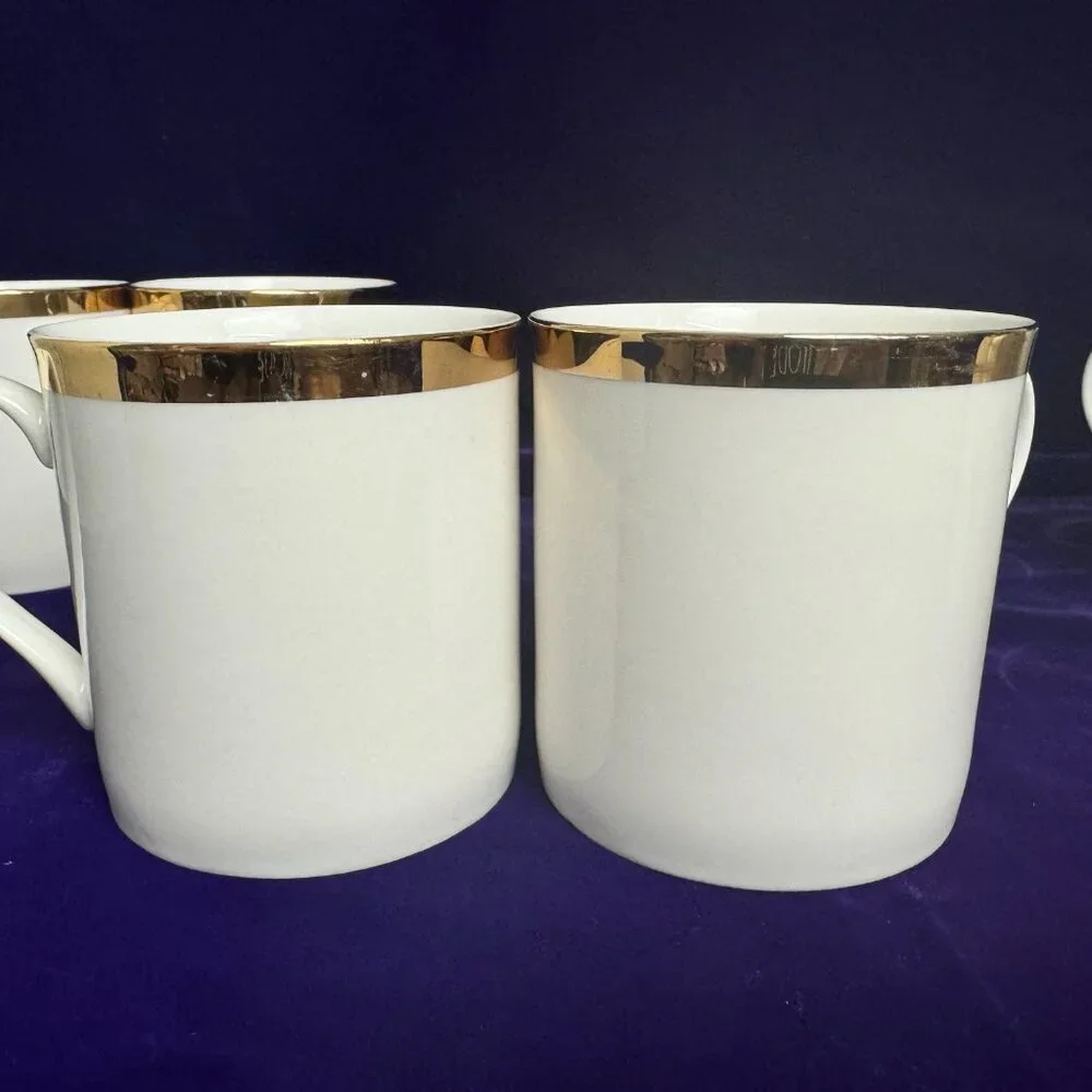 Pier 1 ONE Set of 6  Coffee Tea Mug 